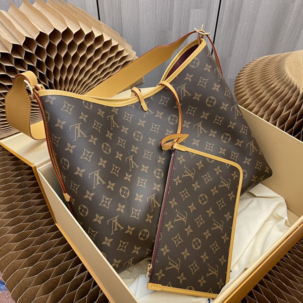 ルイヴィトンバッグ側面デザイン